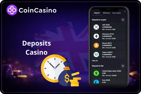 CoinCasino Deposits